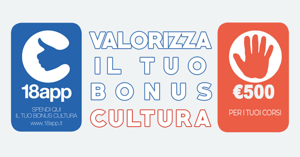 18 App e Bonus Cultura: come richiedere e spendere i 500 euro